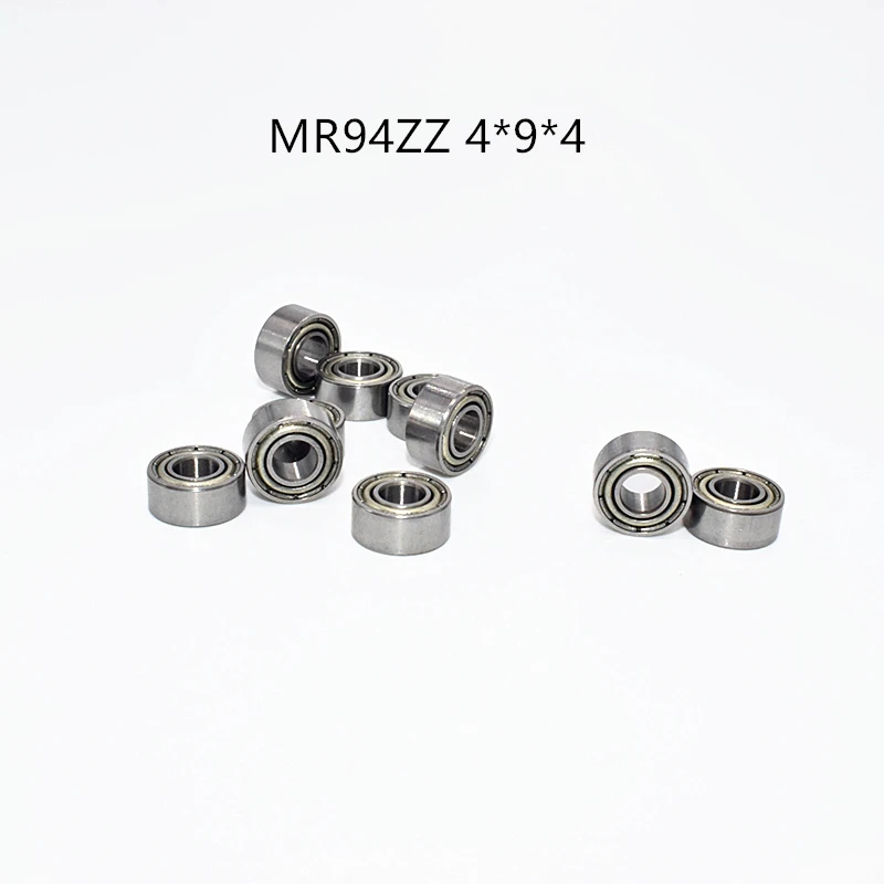 10pcs Miniature Metal Sealed Chrome Steel Bearings MR62ZZ MR72ZZ MR83ZZ MR93ZZ MR94ZZ MR104ZZ MR115ZZ MR126ZZ