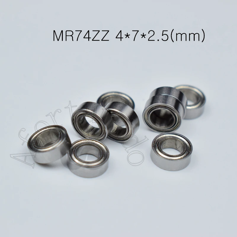 10pcs Miniature Metal Sealed Chrome Steel Bearings MR62ZZ MR72ZZ MR83ZZ MR93ZZ MR94ZZ MR104ZZ MR115ZZ MR126ZZ