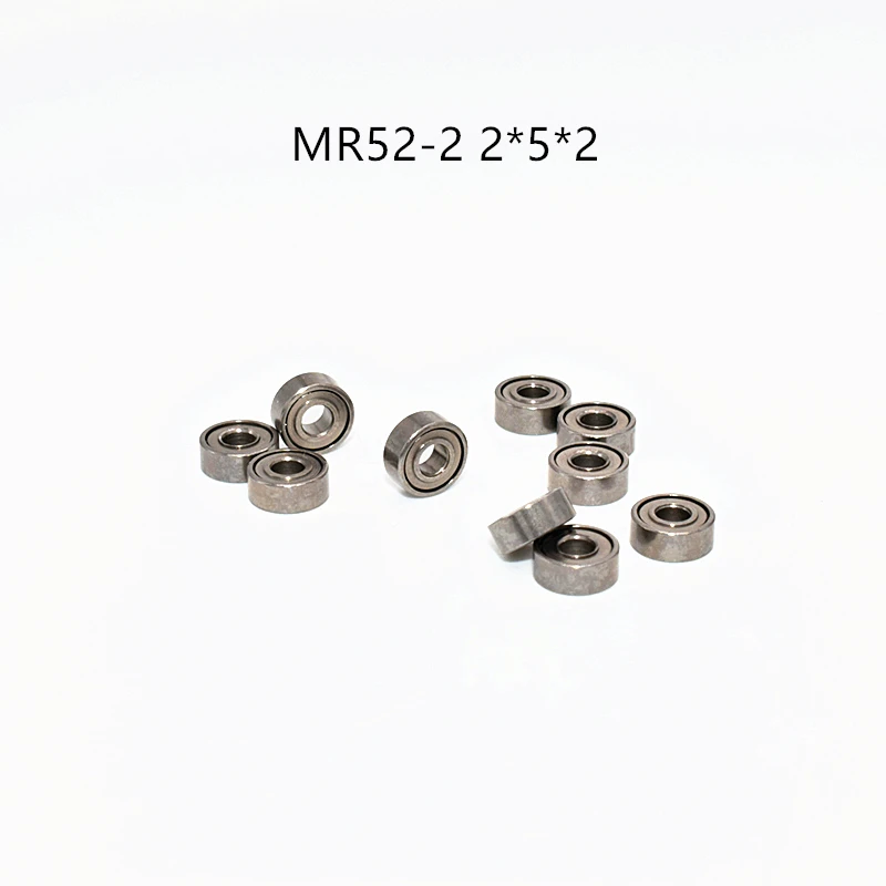 10pcs Miniature Metal Sealed Chrome Steel Bearings MR62ZZ MR72ZZ MR83ZZ MR93ZZ MR94ZZ MR104ZZ MR115ZZ MR126ZZ