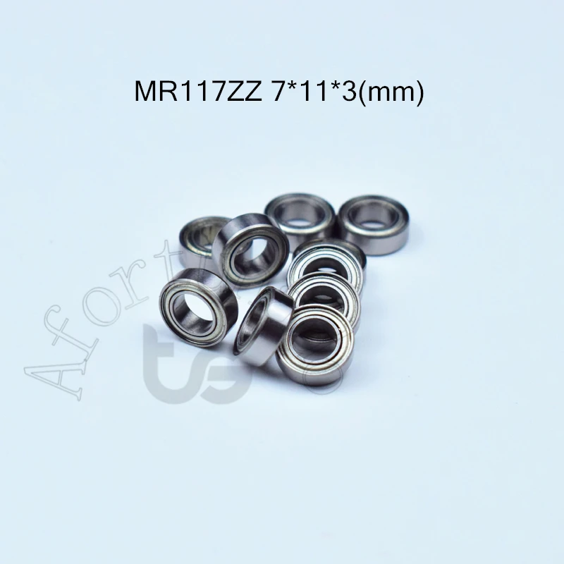 10pcs Miniature Metal Sealed Chrome Steel Bearings MR62ZZ MR72ZZ MR83ZZ MR93ZZ MR94ZZ MR104ZZ MR115ZZ MR126ZZ