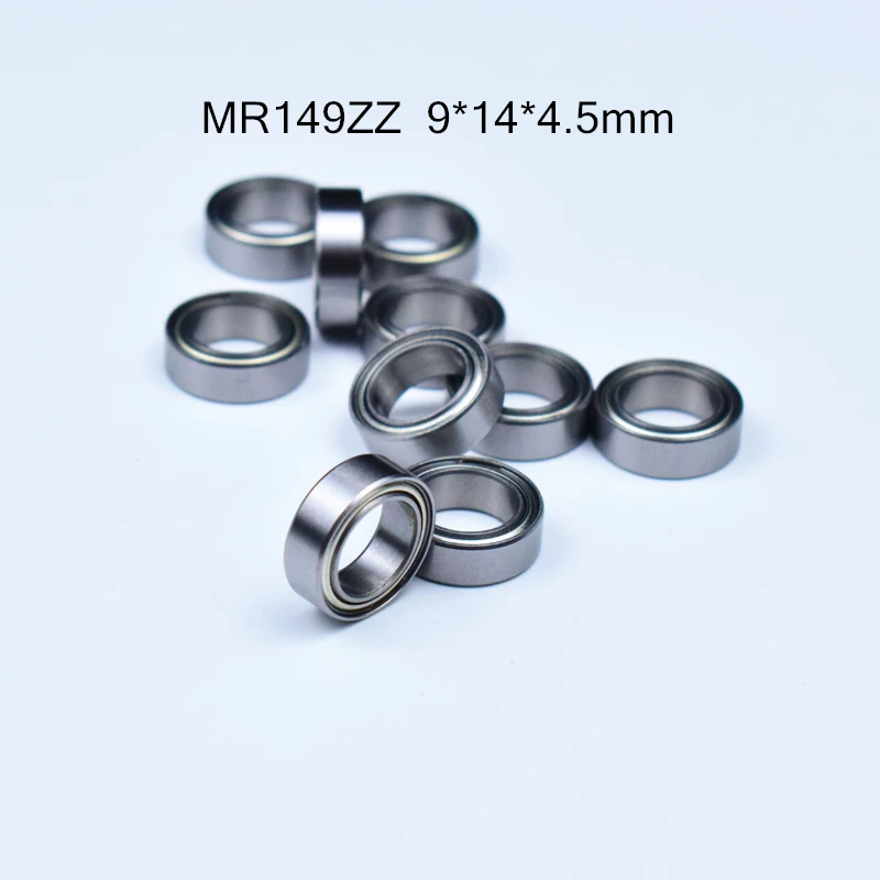 10pcs Miniature Metal Sealed Chrome Steel Bearings MR62ZZ MR72ZZ MR83ZZ MR93ZZ MR94ZZ MR104ZZ MR115ZZ MR126ZZ