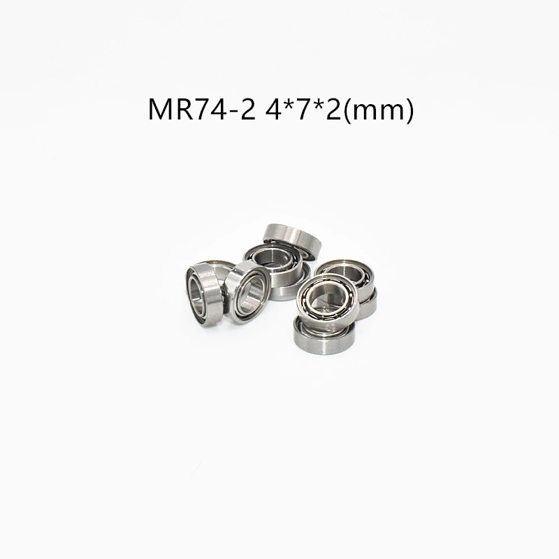 10pcs Miniature Metal Sealed Chrome Steel Bearings MR62ZZ MR72ZZ MR83ZZ MR93ZZ MR94ZZ MR104ZZ MR115ZZ MR126ZZ
