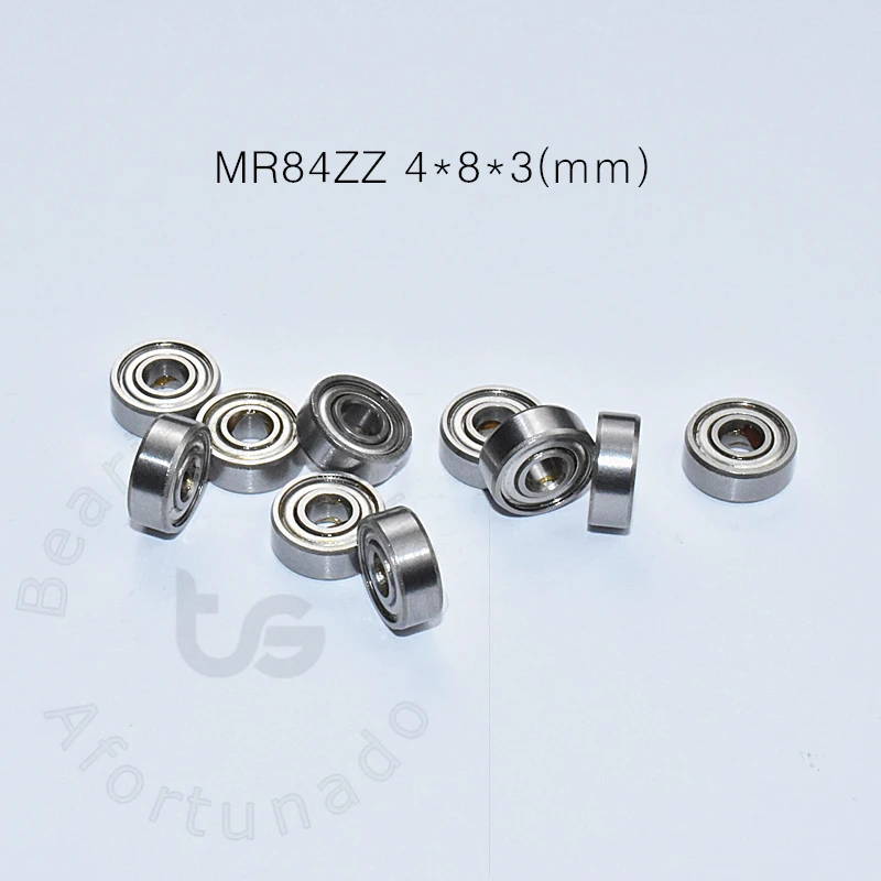 10pcs Miniature Metal Sealed Chrome Steel Bearings MR62ZZ MR72ZZ MR83ZZ MR93ZZ MR94ZZ MR104ZZ MR115ZZ MR126ZZ