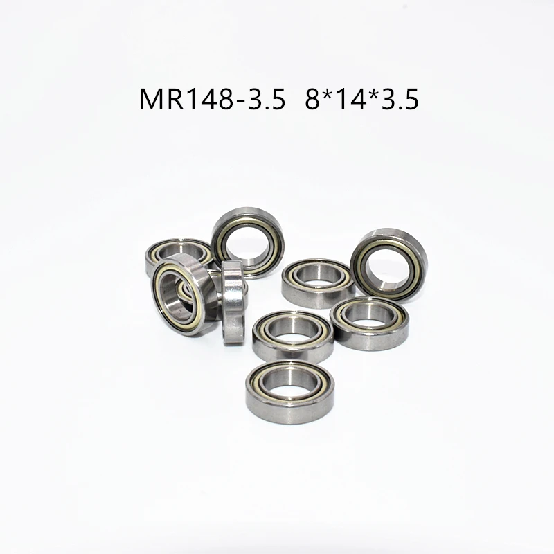 10pcs Miniature Metal Sealed Chrome Steel Bearings MR62ZZ MR72ZZ MR83ZZ MR93ZZ MR94ZZ MR104ZZ MR115ZZ MR126ZZ