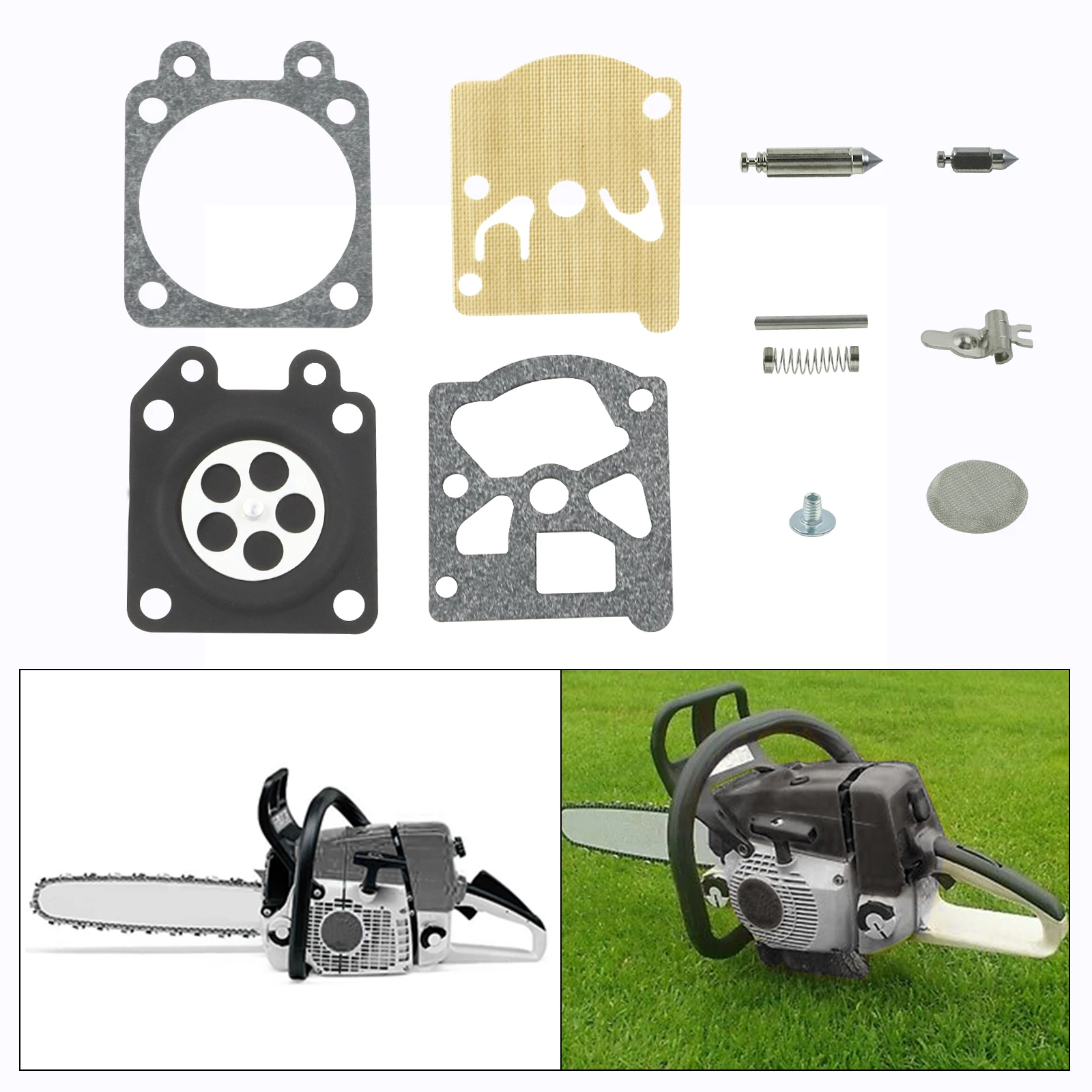 3x Chainsaws Carburetor Rebuild Repair Kit for Walbro K11-WAT Stihl MS210 MS230 MS240 MS250 MS260 FS85 FS86 FS88 Husqvarna 225