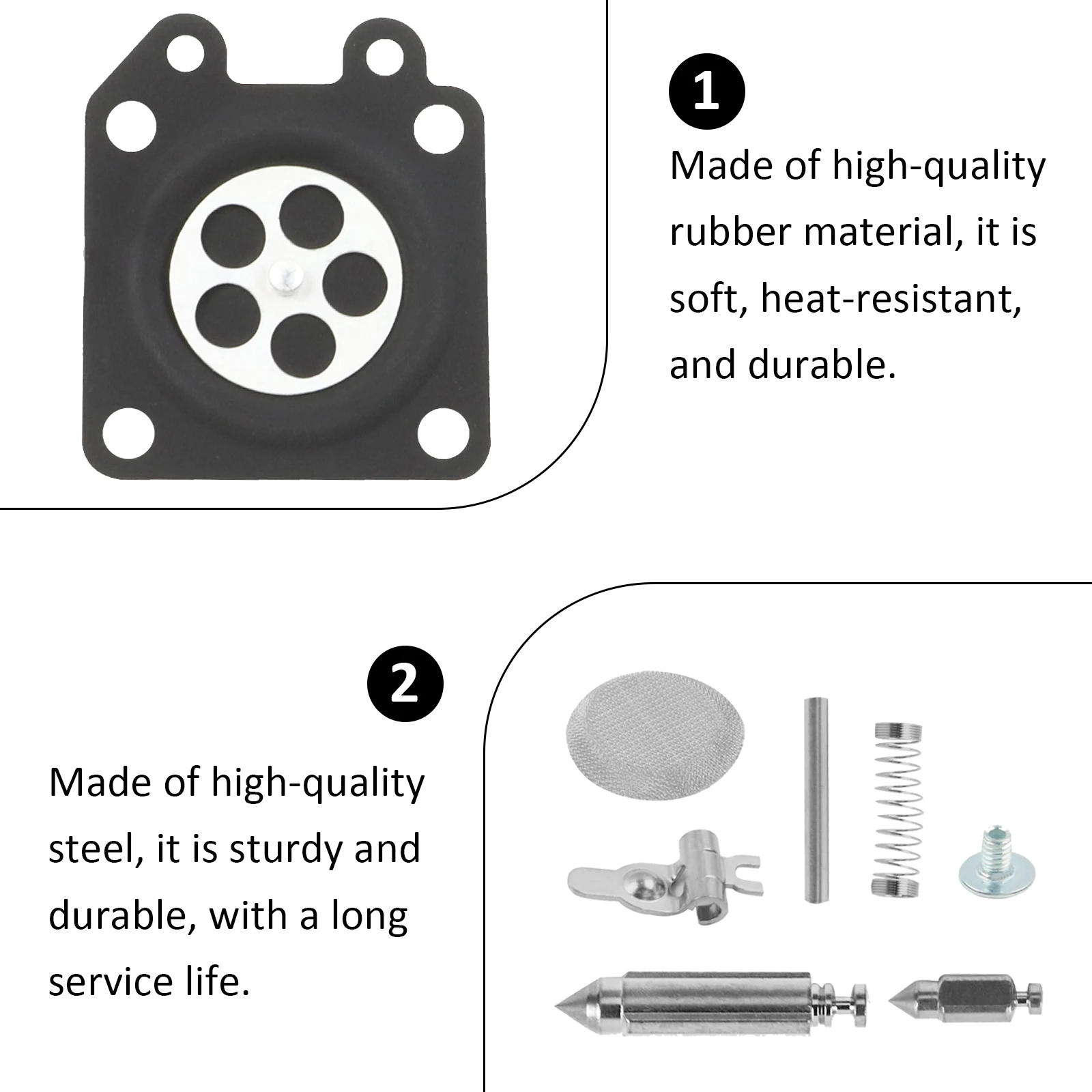 3x Chainsaws Carburetor Rebuild Repair Kit for Walbro K11-WAT Stihl MS210 MS230 MS240 MS250 MS260 FS85 FS86 FS88 Husqvarna 225