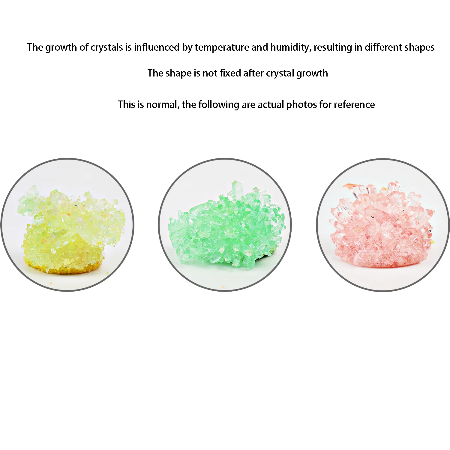 Crystal planting DIY scientific experiment set, fun parent-child communication, chemical experiment, crystallization principle