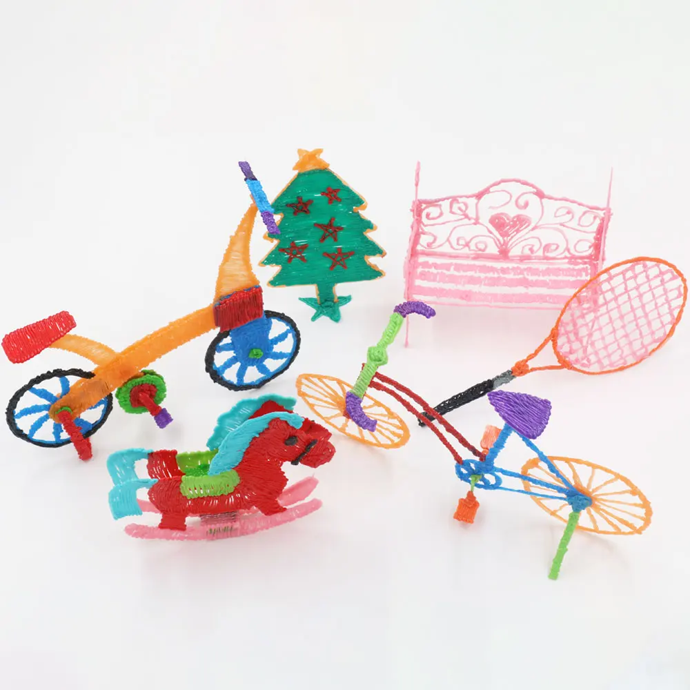 New Children's 3D Pen 3D Printing Pen with LCD Screen 200M PLA and Power Adapter Travel Case Christmas Birthday Gift for Kids