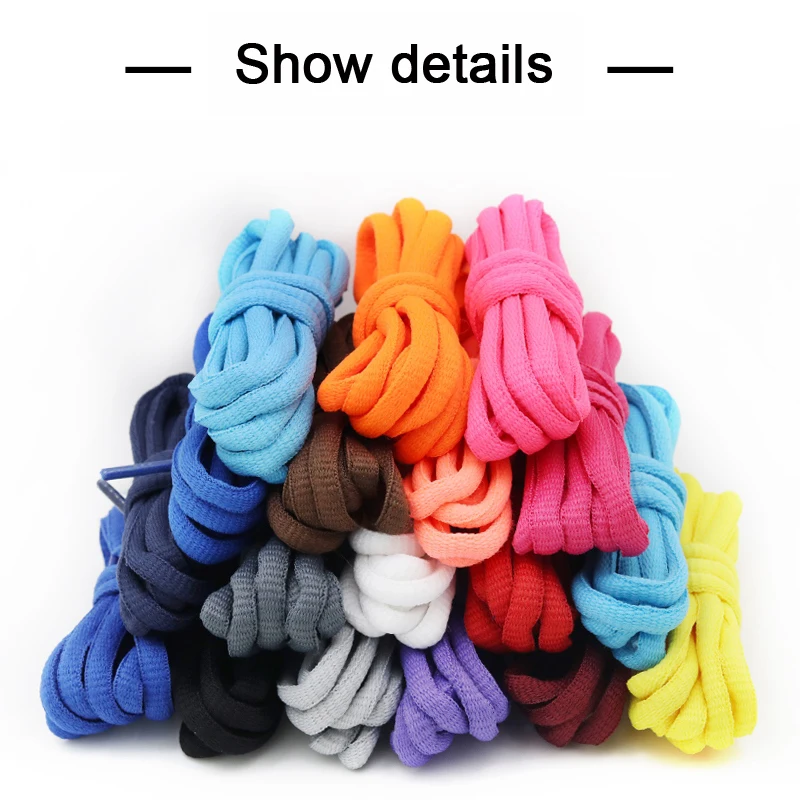 Oval Sneakers Shoe Laces Semicircle Sports Shoelaces Classic Round Shoelace Adult Unisex Woven Casual Boots Laces Shoestrings