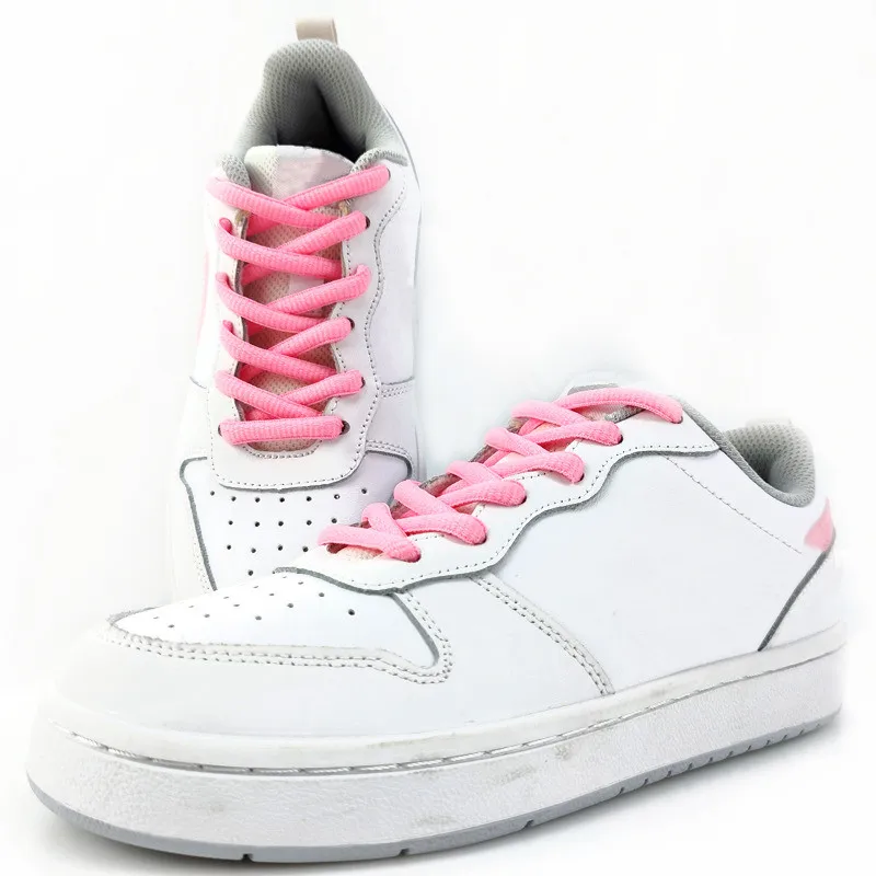 Oval Sneakers Shoe Laces Semicircle Sports Shoelaces Classic Round Shoelace Adult Unisex Woven Casual Boots Laces Shoestrings