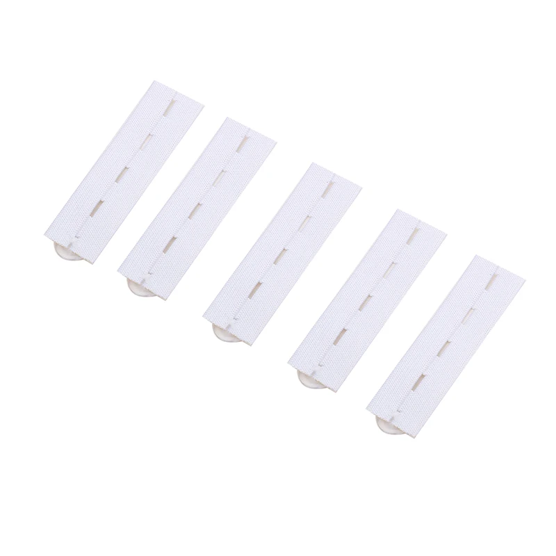 5/10pcs Adjustable Elastic Waist Extenders Belt Waistband Expanders For Men Women Trousers Jeans Pants Button Extenders