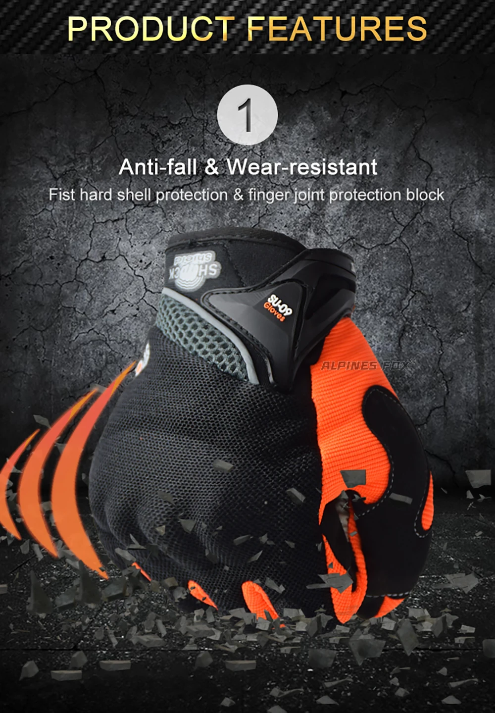 Suomy Summer Breathable Full Finger Motorcycle Gloves Wear-resistant Touch Screen Moto Biker Gloves Motocross Racing Luvas Moto