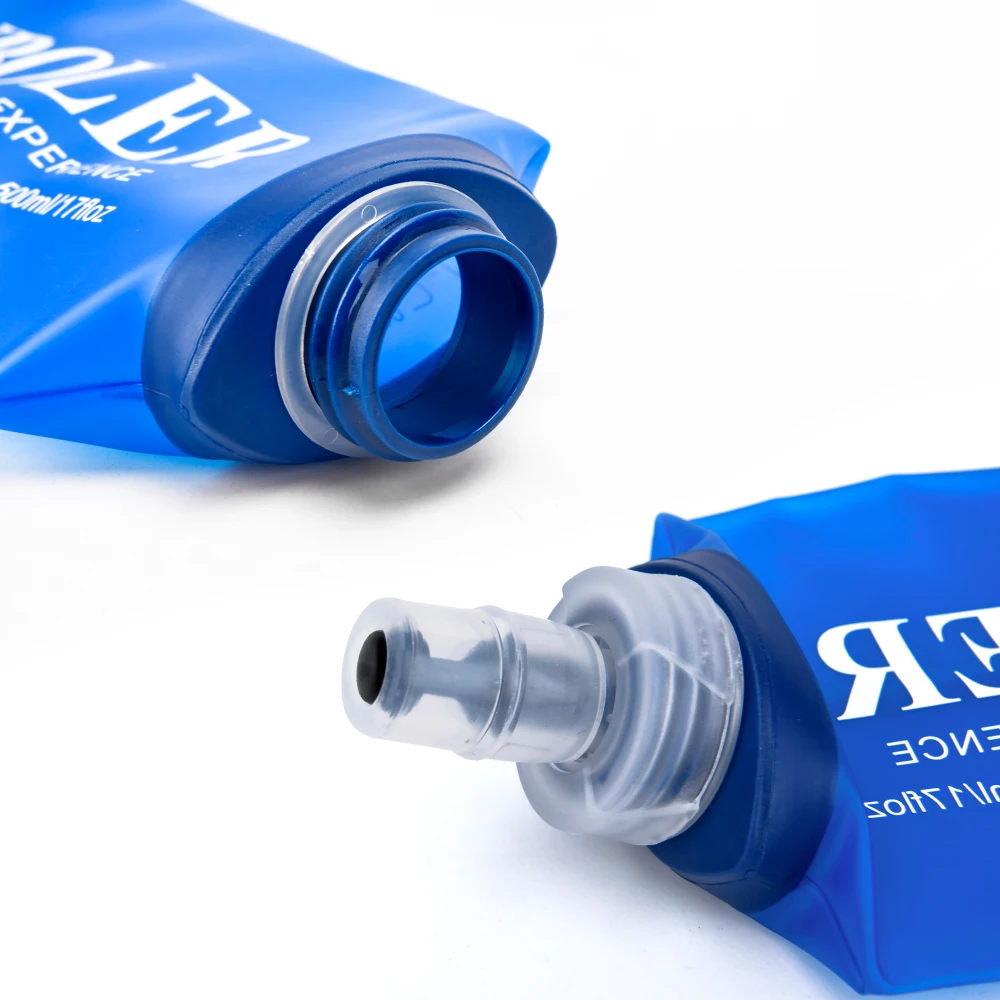 750ML Water Bottle TPU Folding Soft Flask Sport Water Bottle Water Bag Collapsible Water Bottle Running Camping Hiking