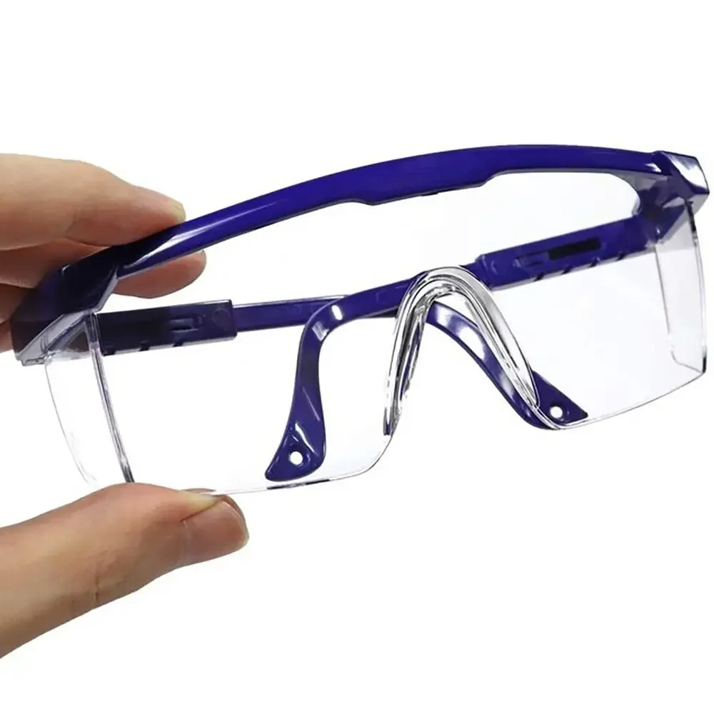 12pcs Anti-Splash Work Safety Glasses Eye Protecting Lab Goggles Protective Industrial Wind Dust Proof Goggles Cycling Glasse