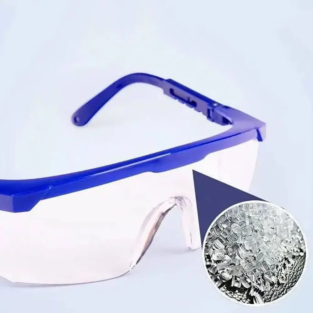 12pcs Anti-Splash Work Safety Glasses Eye Protecting Lab Goggles Protective Industrial Wind Dust Proof Goggles Cycling Glasse