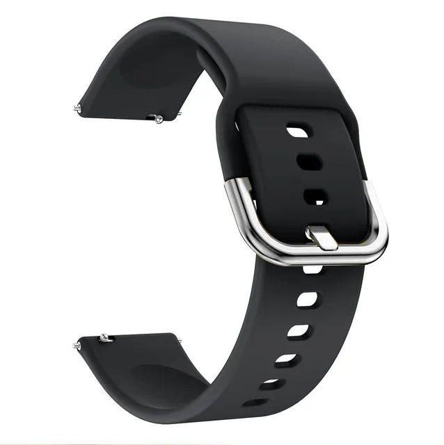 22mm Silicone Watch Strap for Xiaomi Watch S3 S1 Pro/Active/Watch Color 2 Replacement Bracelet for Mi Watch S2/2 Pro Band Correa