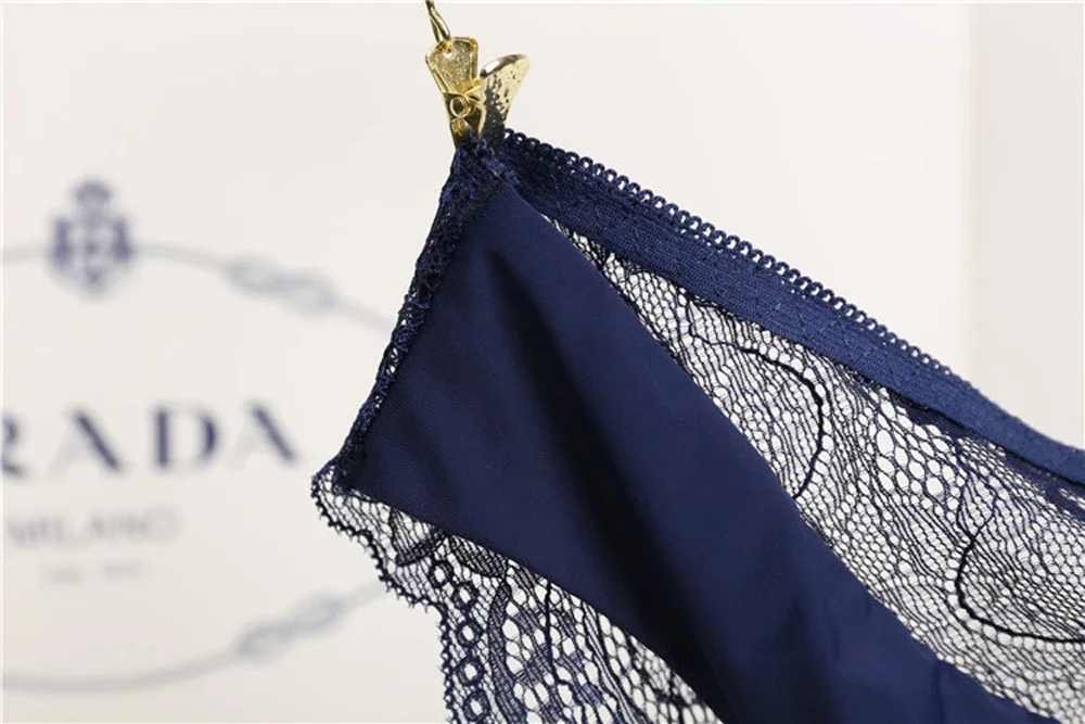 S-2XL!!! Seamless Low-Rise Lace Panties for Women, Breathable Cotton Underwear, Hollow, Splicing, Girls' Sexy Briefs