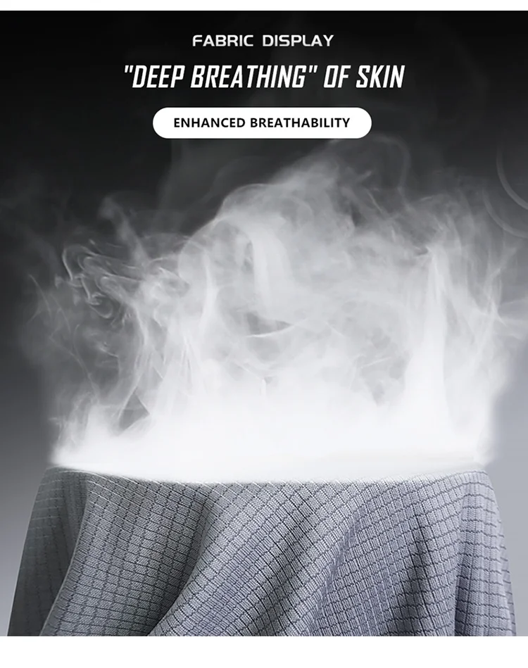 Summer Ice Silk Long Sleeve T-Shirt Men 2026 New Quick Dry Breathable Air Conditioning Outdoor Sun Protection Running Outer Wear