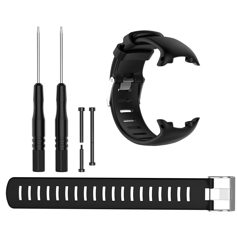 Silicone Strap For SUUNTO D4 D4i Replacement Watchband for Suunto NOVO Smart Watch Band