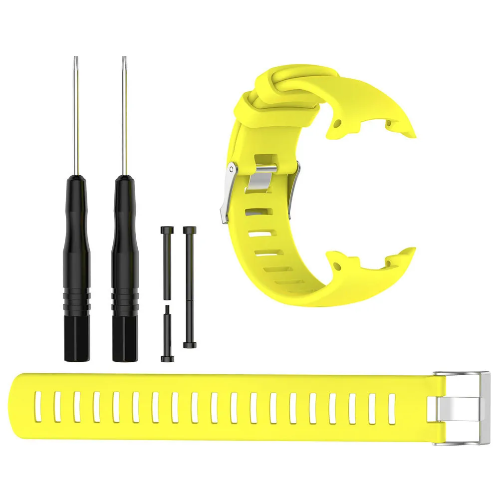 Silicone Strap For SUUNTO D4 D4i Replacement Watchband for Suunto NOVO Smart Watch Band