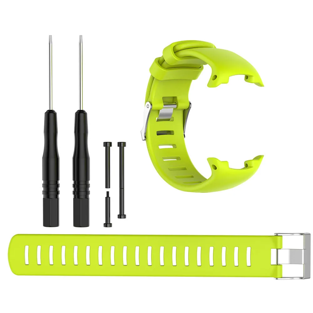 Silicone Strap For SUUNTO D4 D4i Replacement Watchband for Suunto NOVO Smart Watch Band