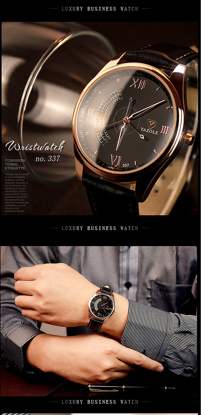 YAZOLE Quartz Watch Men Top Brand Luxury Watches Clock Wrist Watch Quartz-Watch Hodinky Relogio Masculino Erkek Kol Saati
