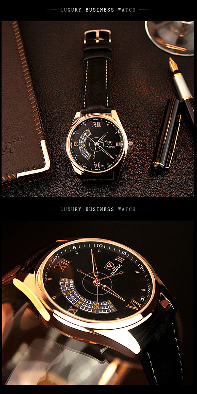YAZOLE Quartz Watch Men Top Brand Luxury Watches Clock Wrist Watch Quartz-Watch Hodinky Relogio Masculino Erkek Kol Saati