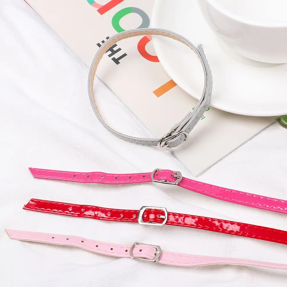 Women 1 Pair Shoelaces Adjustable Shoes Belt PU Leather Ankle Tie Strap Band for Locking High Heels Props Shoes Accessories