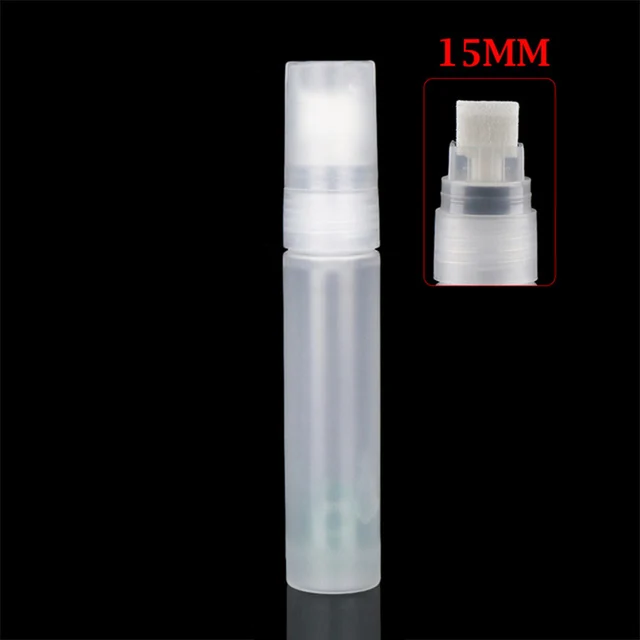 5mm30mm50mm Plastic Markers Paint Pen High-capacity Empty Pen Rod Barrels Tube Street Wall Graffiti Pen Liquid Chalk Accessories