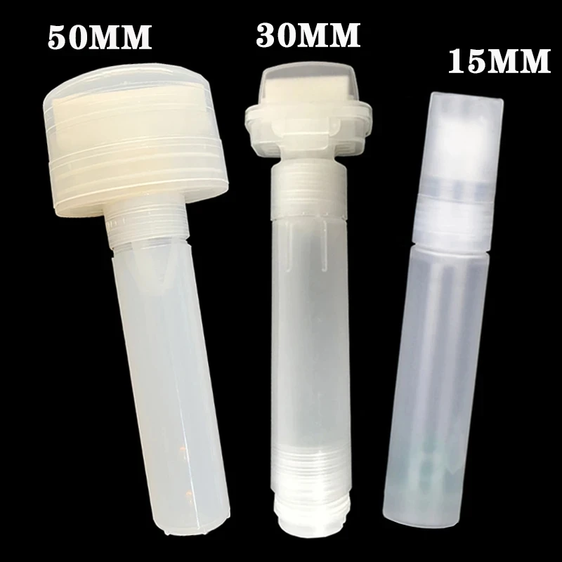 5mm30mm50mm Plastic Markers Paint Pen High-capacity Empty Pen Rod Barrels Tube Street Wall Graffiti Pen Liquid Chalk Accessories