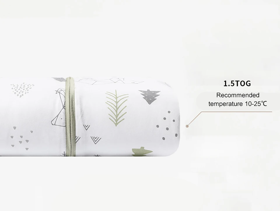 Baby Sleepsack 3-24Months Autumn Baby Sleeping Bag Blanket 1.5Tog Doudou Soft Feeling Starfish Shell Print Vest Style