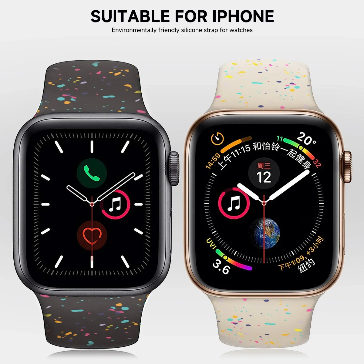 Sports Silicone Strap for Apple Watch Band Ultra 4 3 2 49mm 46mm 42mm 45mm 44mm 41mm Bracelet IWatch Series 12 11 10 9 8 7 6 SE3