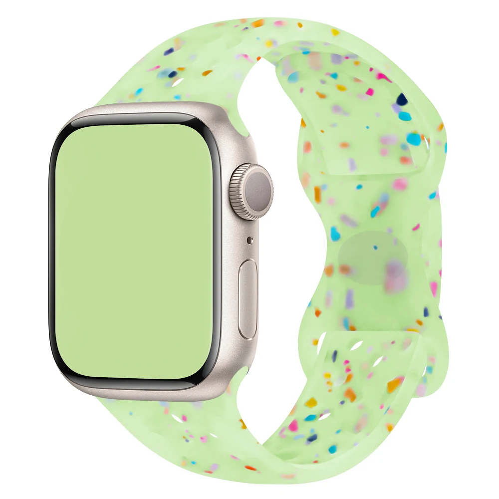 Sports Silicone Strap for Apple Watch Band Ultra 4 3 2 49mm 46mm 42mm 45mm 44mm 41mm Bracelet IWatch Series 12 11 10 9 8 7 6 SE3