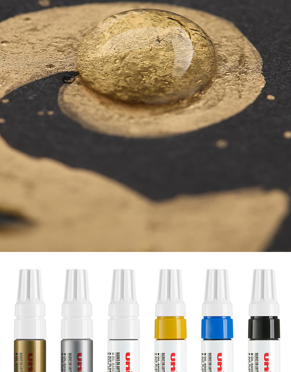 1pcs Japan UNI Markers PX-30 8.5mm Waterproof Extra Thick Permanent Industrial Oil Based Marking Pen Graffiti Supplies