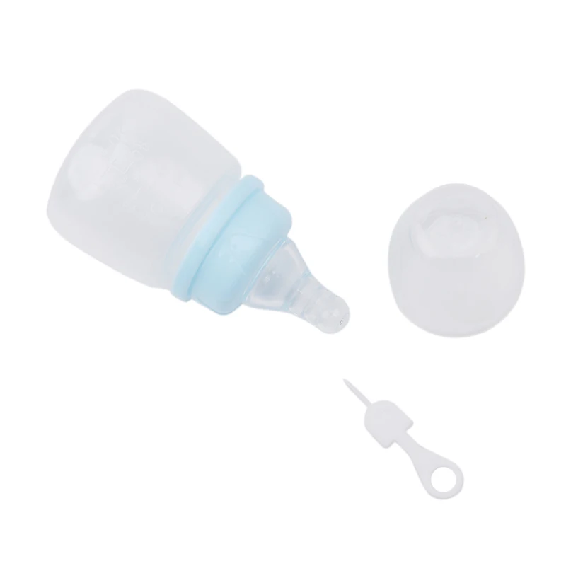 60ML Baby Newborn Mini Portable Feeding Nursing Bottle BPA Free Safe Infant Nursing Nipple Care Feeder Fruit Juice Milk Bottles