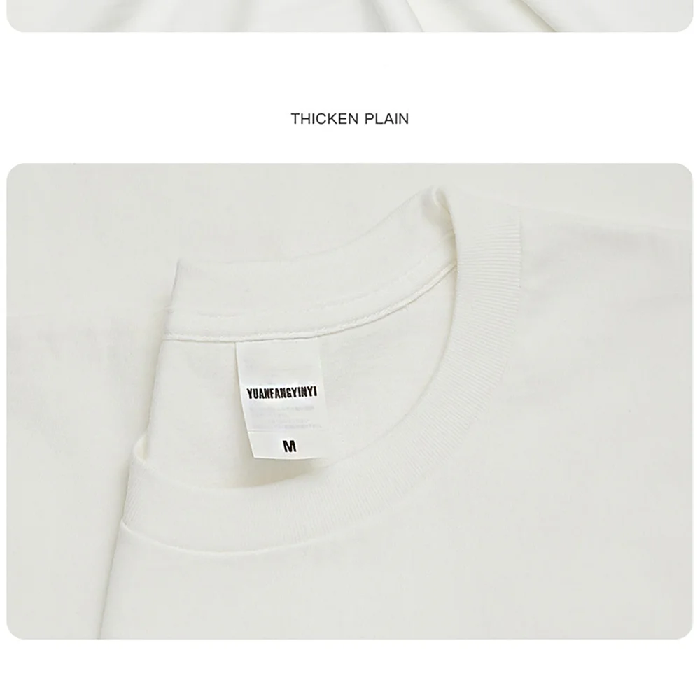 Loose Cotton Solid Tshirts Men Woman Short Sleeve Fashion Brand Trend Couple Clothing Tees Customized Candy Color Summer Tops