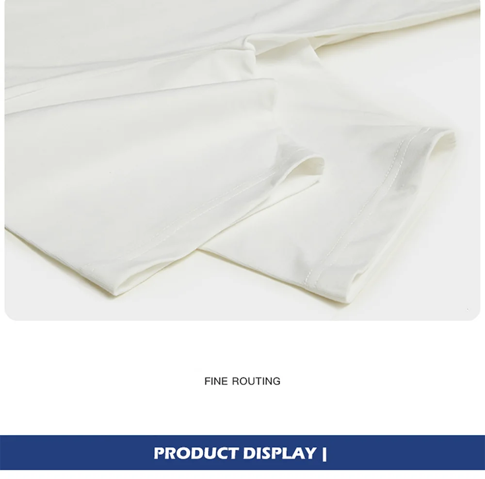 Loose Cotton Solid Tshirts Men Woman Short Sleeve Fashion Brand Trend Couple Clothing Tees Customized Candy Color Summer Tops