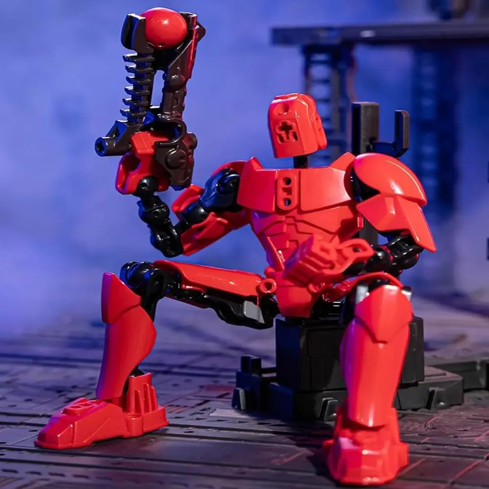 Upgraded T13 Action Figure 3D Printed Titan 13 Action Figure Multi-Articular Robot Dummy Action Figures for Game Lovers