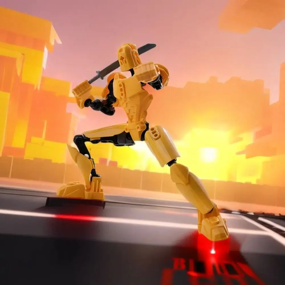 Upgraded T13 Action Figure 3D Printed Titan 13 Action Figure Multi-Articular Robot Dummy Action Figures for Game Lovers