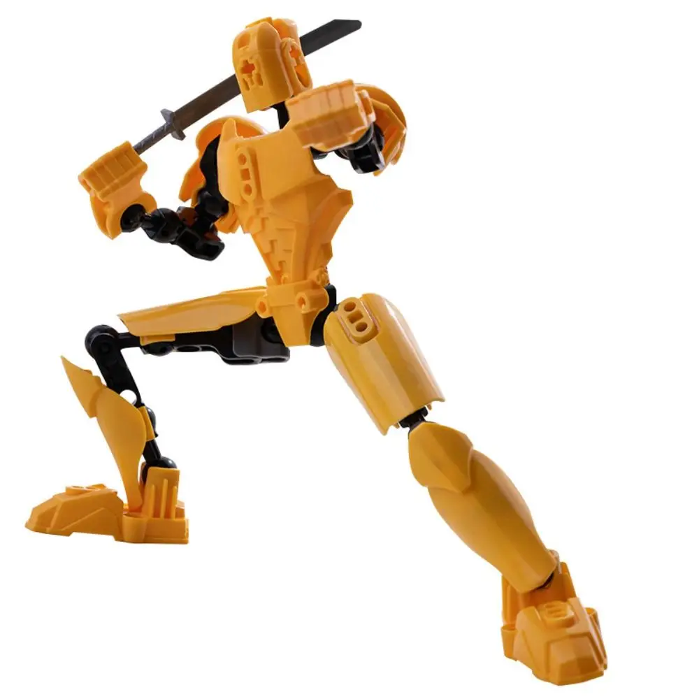 Upgraded T13 Action Figure 3D Printed Titan 13 Action Figure Multi-Articular Robot Dummy Action Figures for Game Lovers