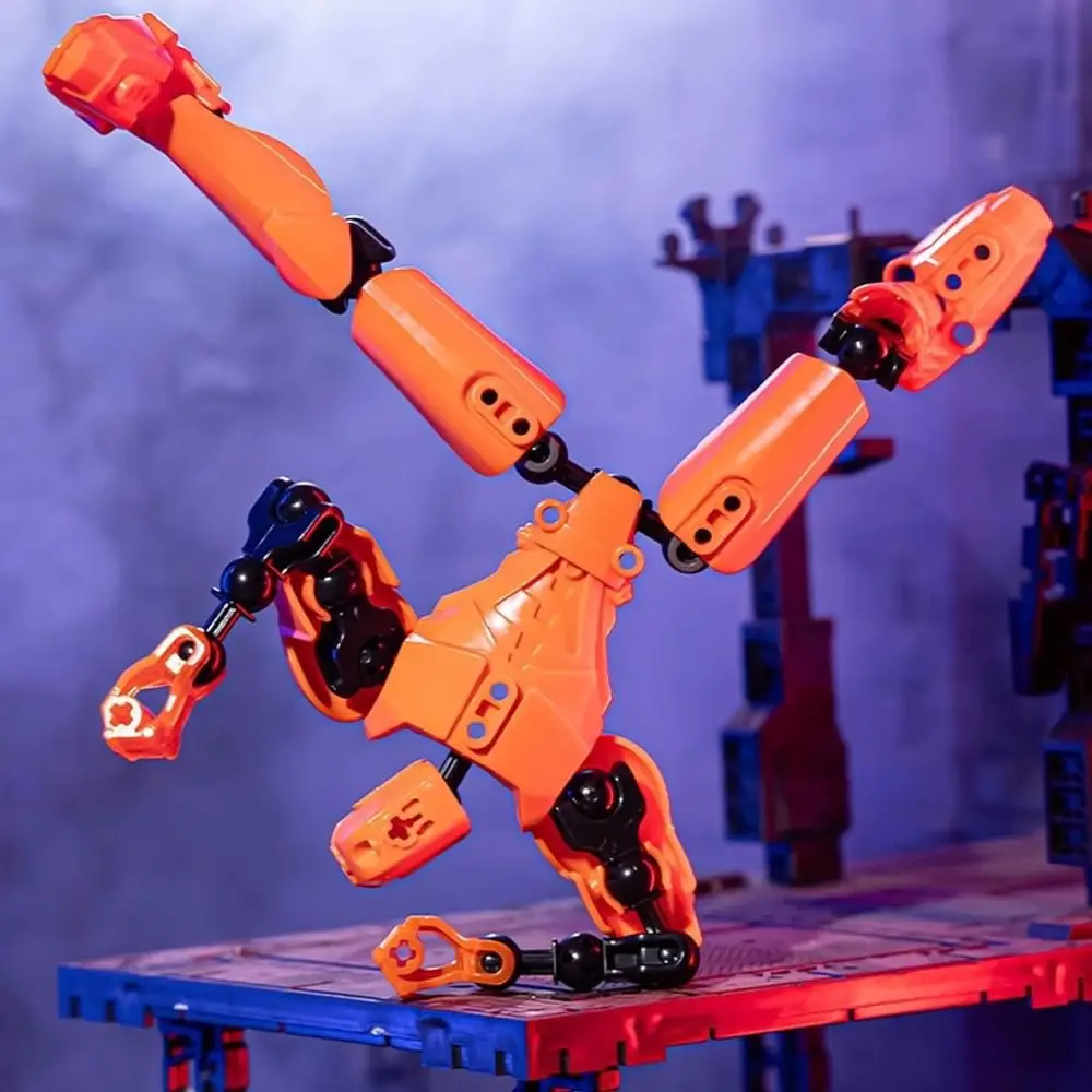 Upgraded T13 Action Figure 3D Printed Titan 13 Action Figure Multi-Articular Robot Dummy Action Figures for Game Lovers
