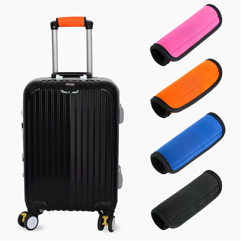Comfortable Neoprene Luggage Handle Wrap Grip Luggage Suitcase Bag Handle Identifier Stroller Grip Protective Cover Bag Part