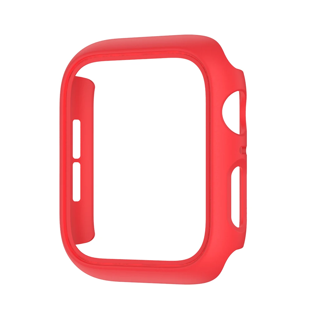 Matte Cover for Apple Watch 45mm 41mm 38mm 42mm 40mm 44mm, Hard PC Bumper Protective Case Frame for iWatch SE 9 8 7 6 5 4 3 2 1