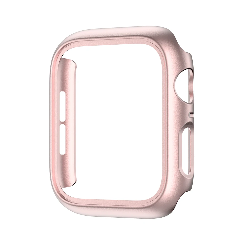 Matte Cover for Apple Watch 45mm 41mm 38mm 42mm 40mm 44mm, Hard PC Bumper Protective Case Frame for iWatch SE 9 8 7 6 5 4 3 2 1