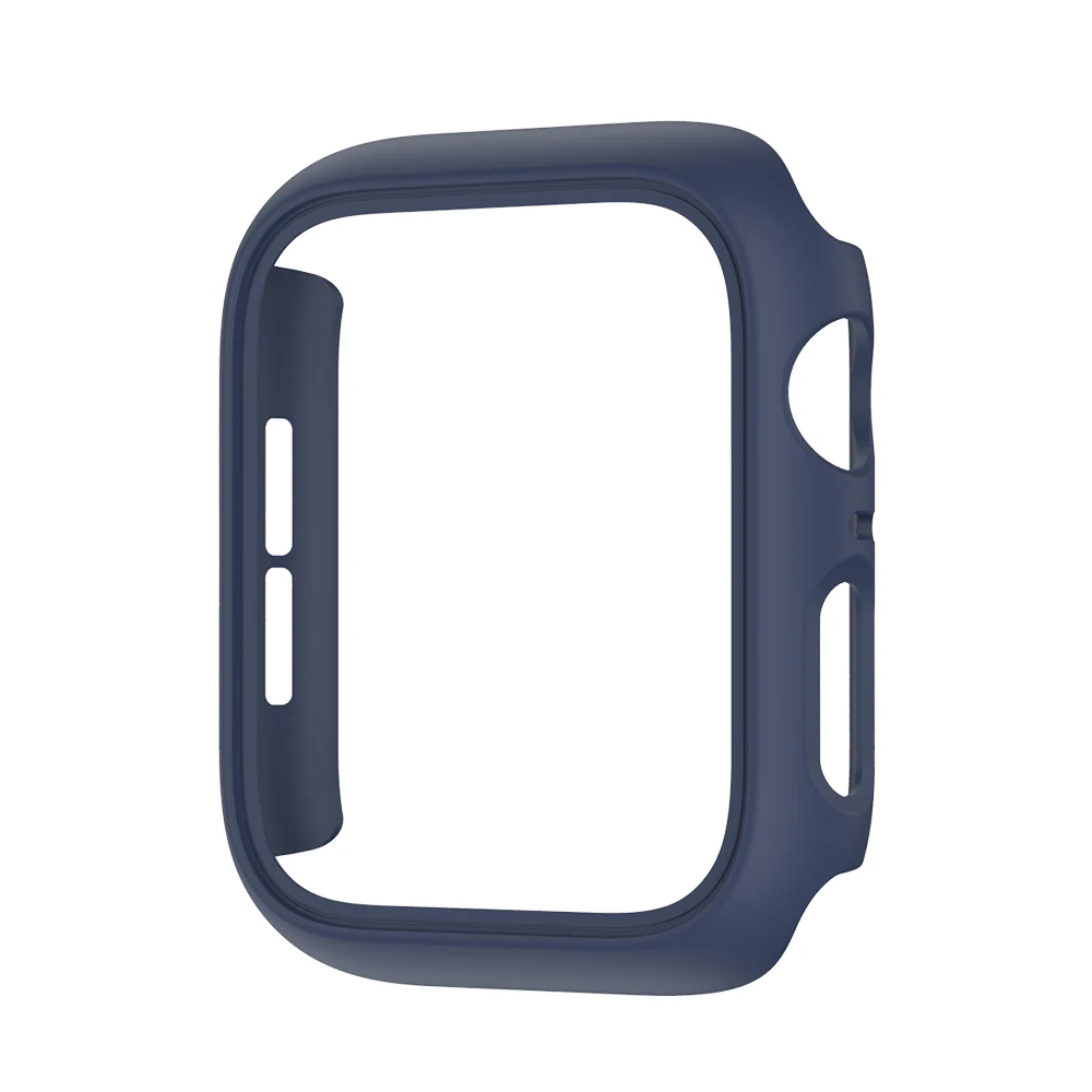 Matte Cover for Apple Watch 45mm 41mm 38mm 42mm 40mm 44mm, Hard PC Bumper Protective Case Frame for iWatch SE 9 8 7 6 5 4 3 2 1