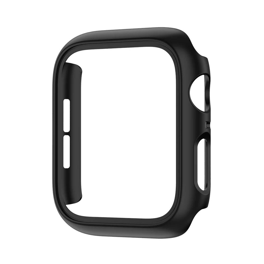 Matte Cover for Apple Watch 45mm 41mm 38mm 42mm 40mm 44mm, Hard PC Bumper Protective Case Frame for iWatch SE 9 8 7 6 5 4 3 2 1