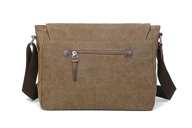 Men Vintage Canvas Bag Men Casual Crossbody Bag for Men Messenger Bag Man Travel Shoulder Bags