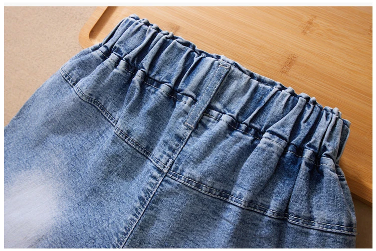 IENENS Kids Baby Girls Summer Denim Clothing Shorts Pants Jeans Clothes Children Girl Casual Short Trousers Infant Bottoms