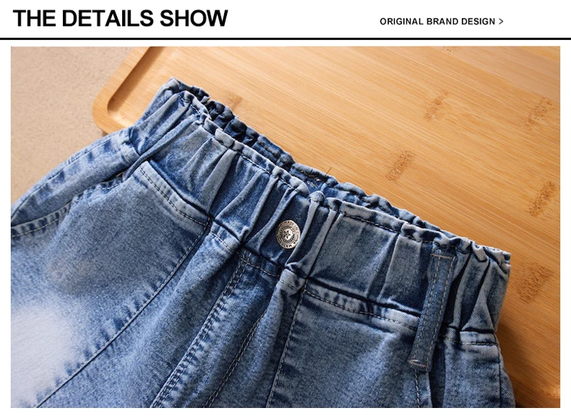 IENENS Kids Baby Girls Summer Denim Clothing Shorts Pants Jeans Clothes Children Girl Casual Short Trousers Infant Bottoms