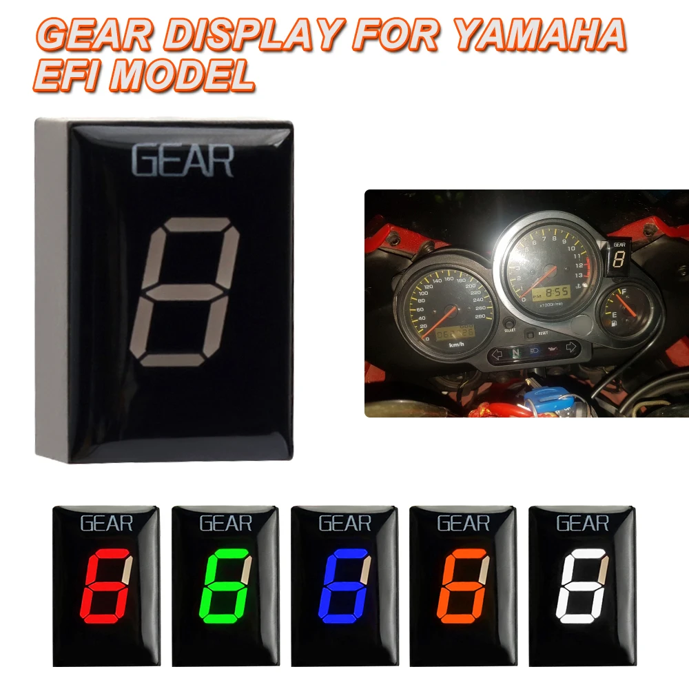 Gear Indicator For Honda Hornet CBR600 F F3 F4 F4i RR CB600F CBF 600 VFR800 Fi 900RR 919RR 929RR 954RR SHADOW 750 Gear Display